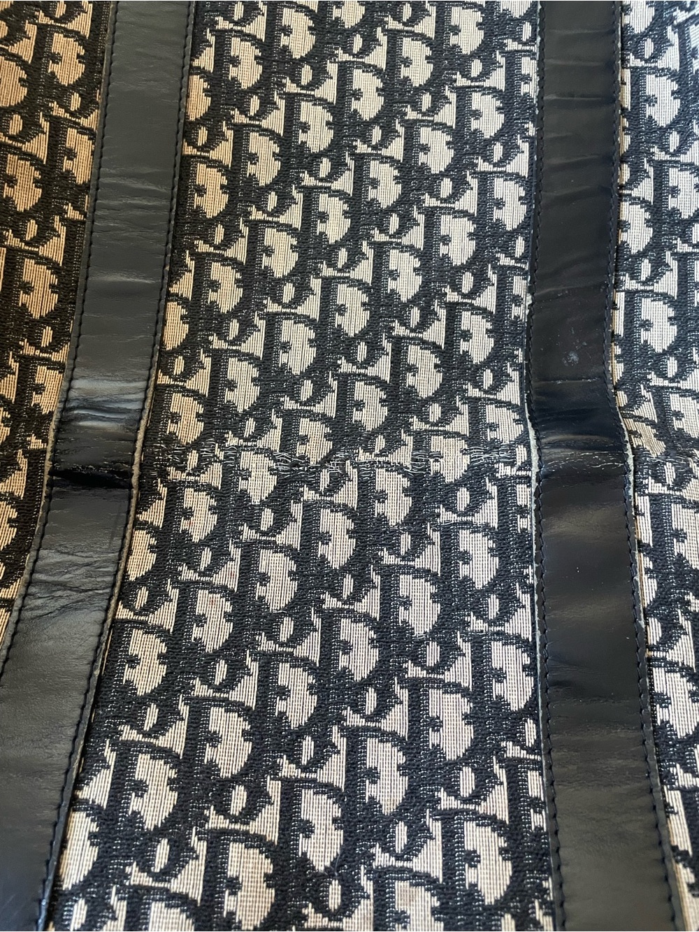✨VINTAGE✨ DIOR TROTTER XL DUFFLE BAG - Picture 9 of 16